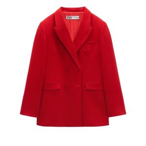 Red Zara Suit Sz XL